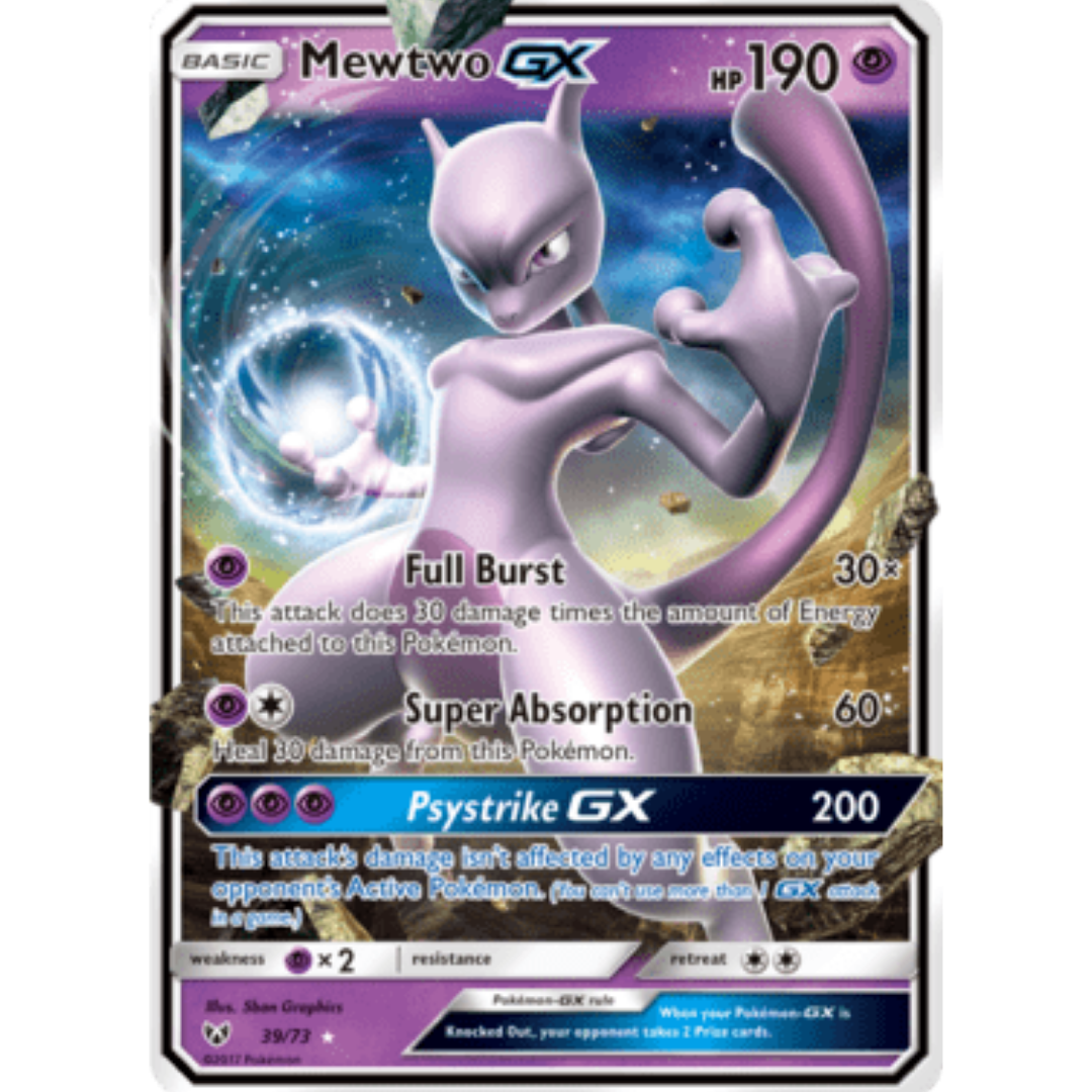 Mewtwo GX 039 - Holofoil Shining Legends - Ultra Rare