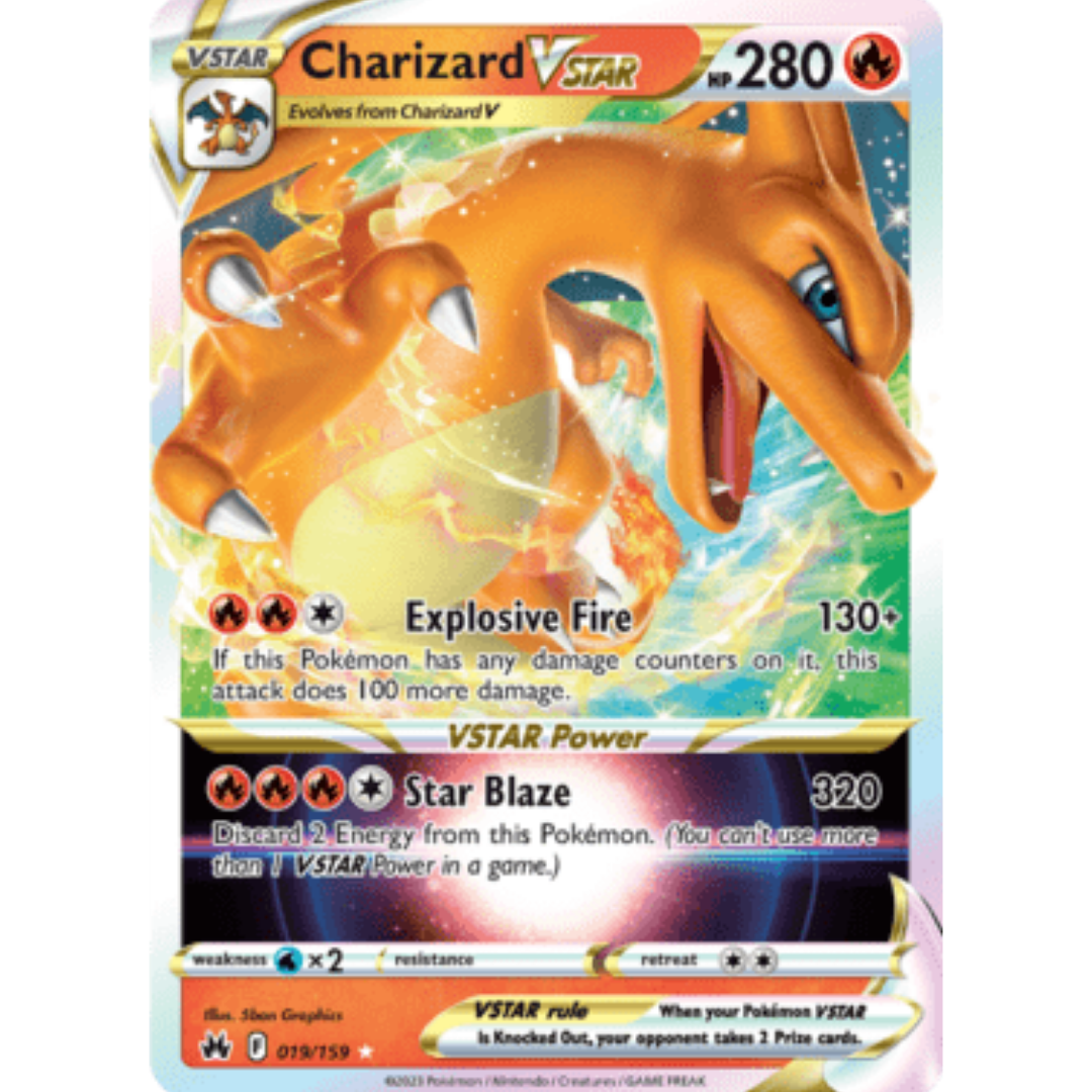 Charizard VSTAR 019 - Holofoil SWSH Crown Zenith - Ultra Rare