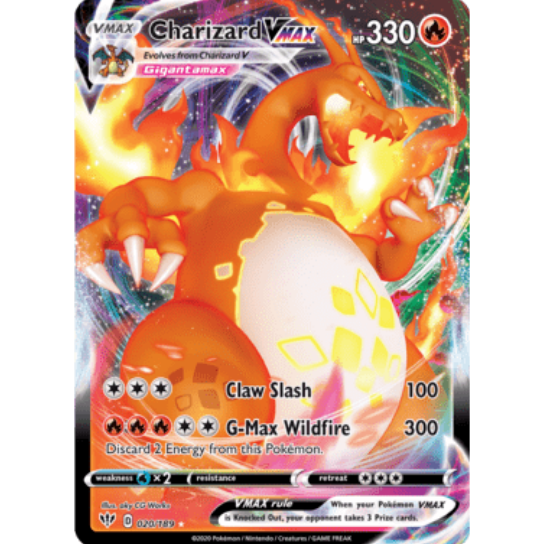 Charizard VMAX 020 - Holofoil SWSH03 Darkness Ablaze - Ultra Rare