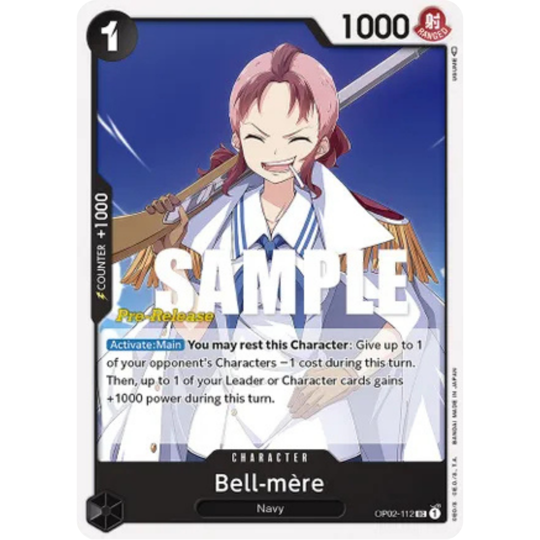 Bell-mere (OP02-112) - Paramount War Pre-Release Cards