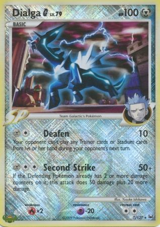 Dialga G 007/127 - Reverse Holofoil League & Championship Cards - Promo