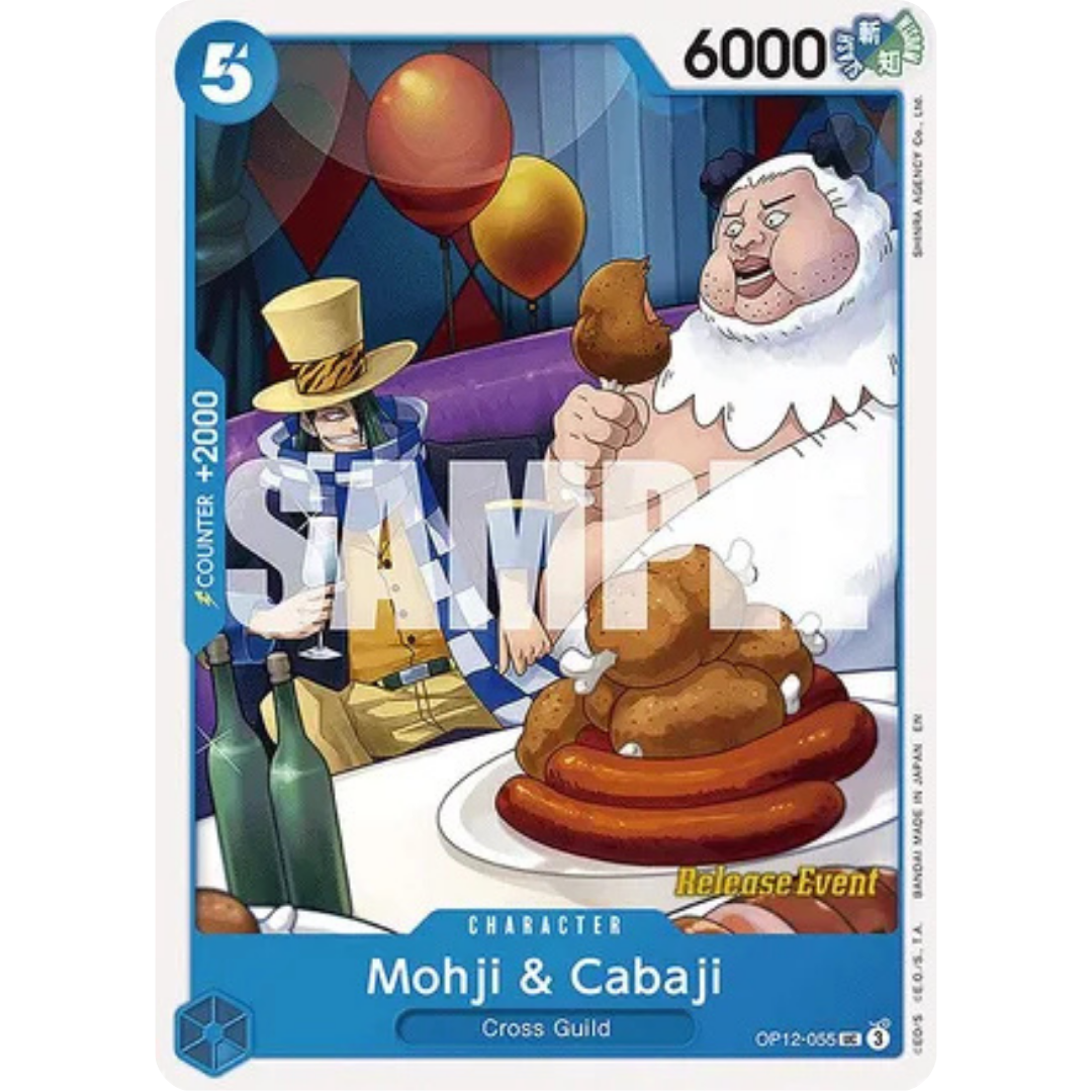 Mohji & Cabaji (OP12-055) - Legacy of the Master Release Event Cards