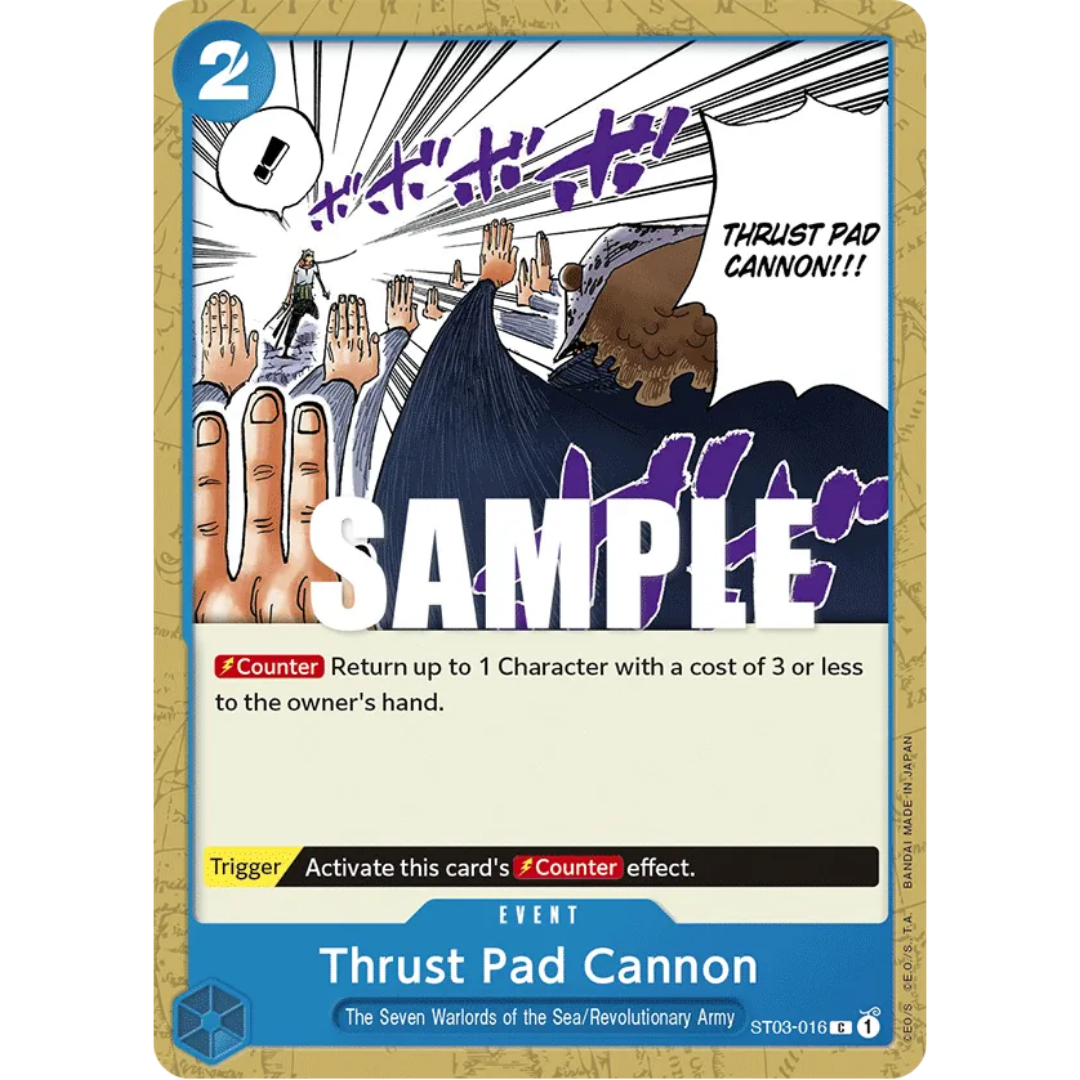 Thrust Pad Cannon (ST03-016) - Starter Deck 3: The Seven Warlords of The Sea