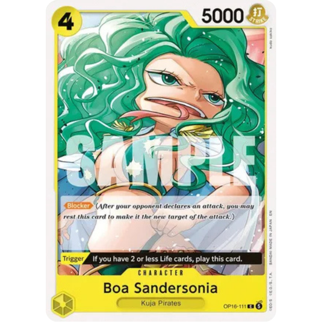 Boa Sandersonia (OP16-111) - The Time of Battle