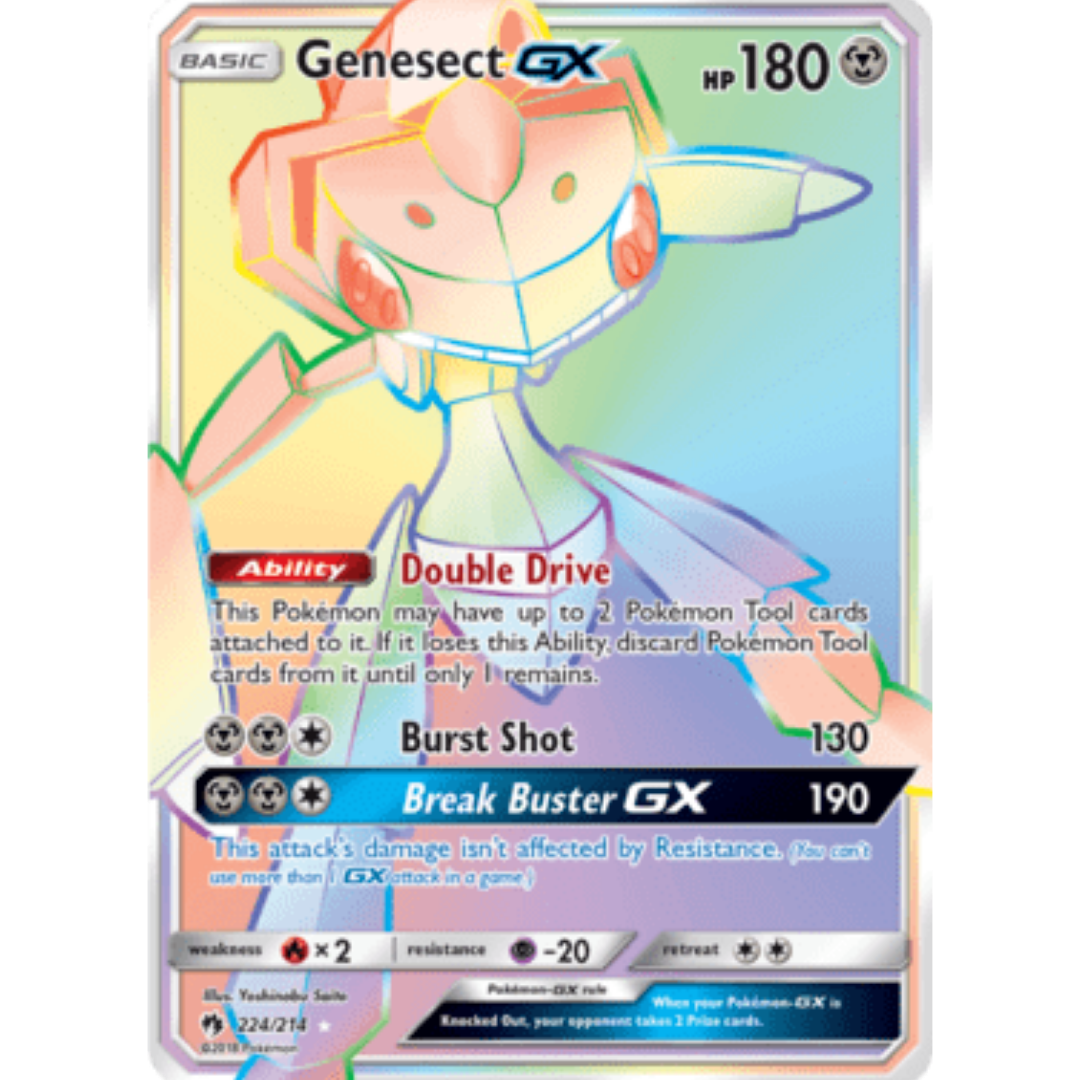 Genesect GX (Secret) - Holofoil SM Lost Thunder - Secret Rare