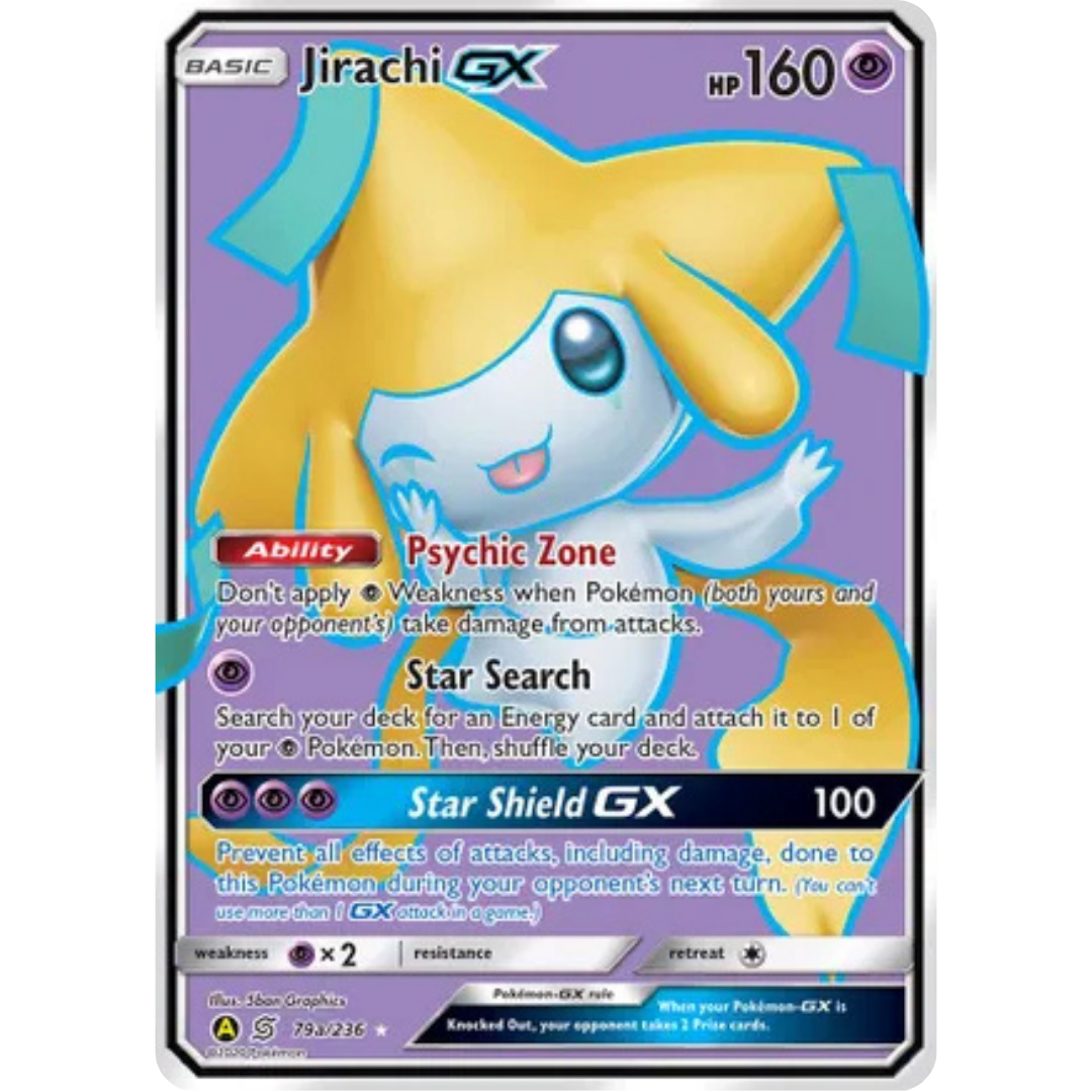 Jirachi GX 79a/236 - Holofoil Alternate Art Promos - Promo