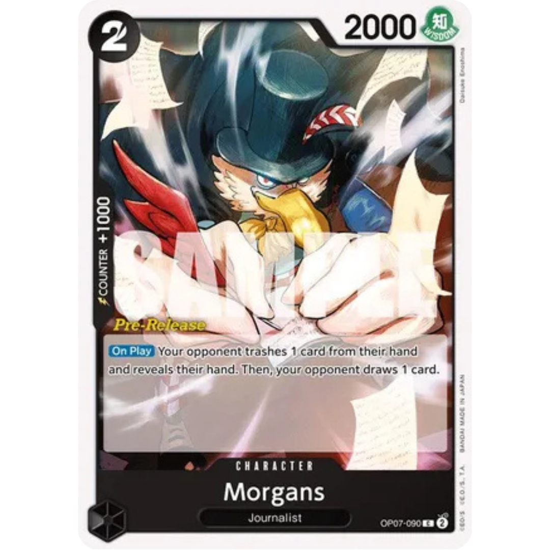 Morgans (OP07-090) - 500 Years in the Future Pre-Release Cards