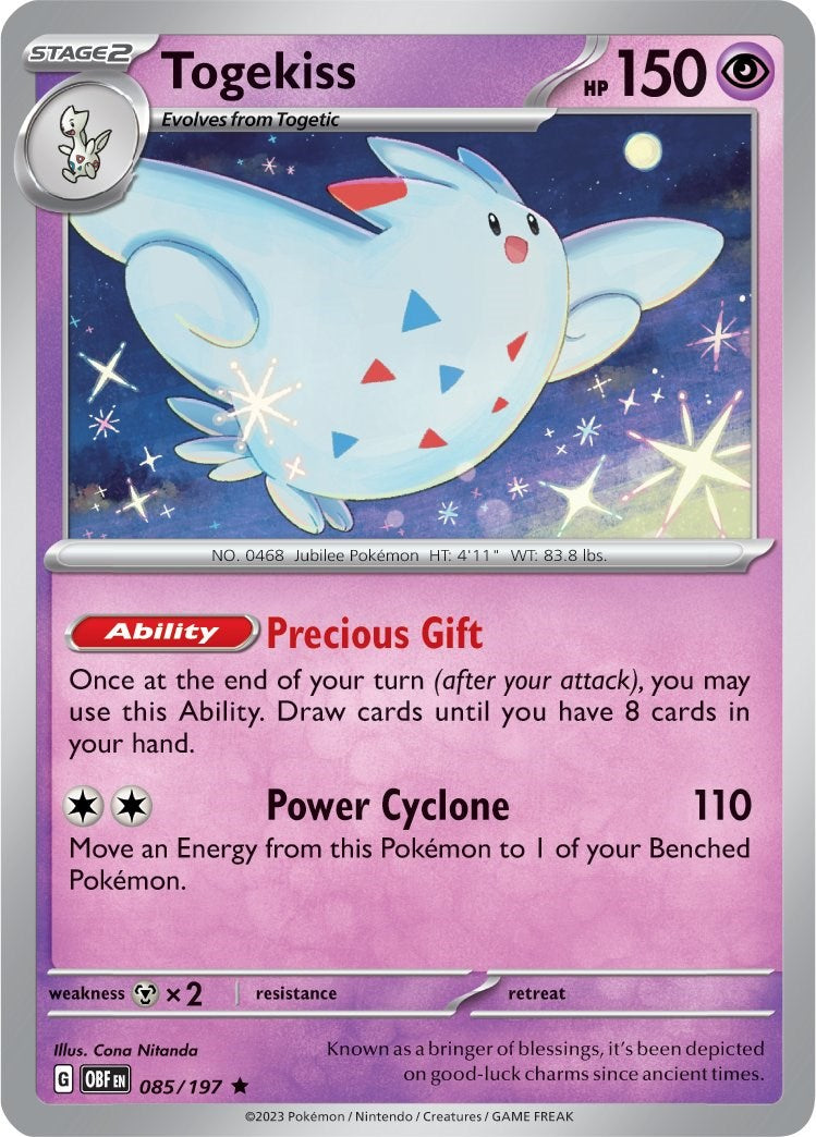 Togekiss 085 Deck Exclusives - Rare