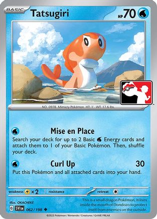 Tatsugiri 062 - Holofoil Prize Pack Series Cards - Uncommon