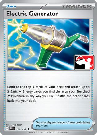 Electric Generator 170 - Holofoil Prize Pack Series Cards - Uncommon