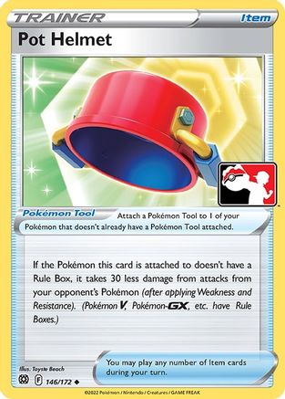 Pot Helmet 146 - Holofoil Prize Pack Series Cards - Uncommon