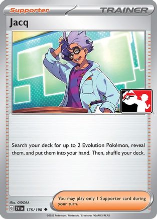 Jacq 175 Prize Pack Series Cards - Uncommon
