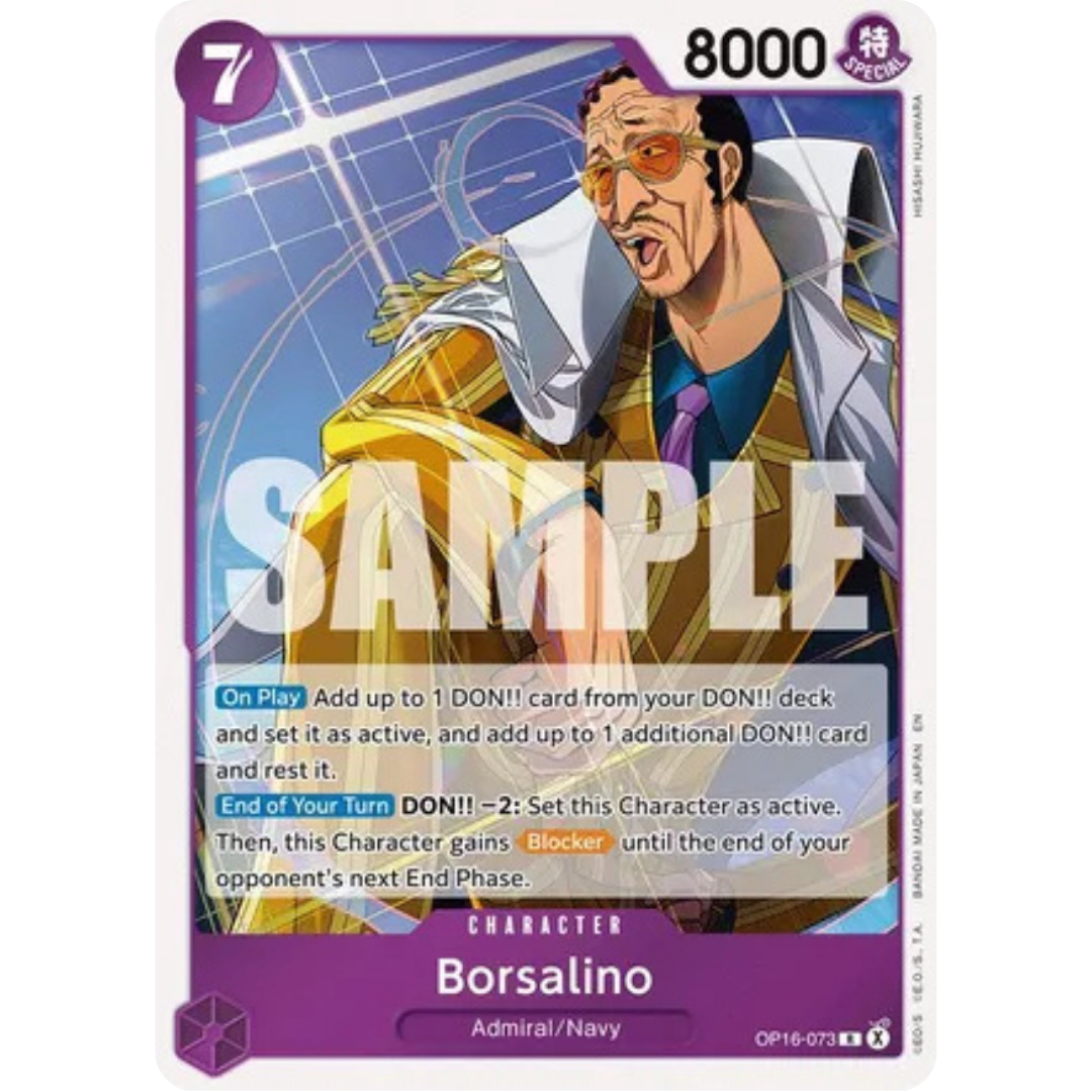 Borsalino (OP16-073) - The Time of Battle Foil