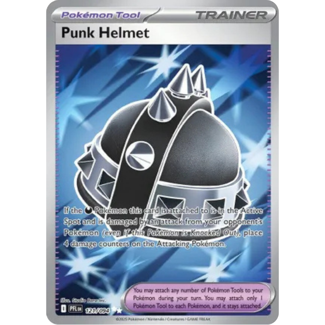 Punk Helmet 121/094 - Holofoil ME02 Phantasmal Flames - Ultra Rare