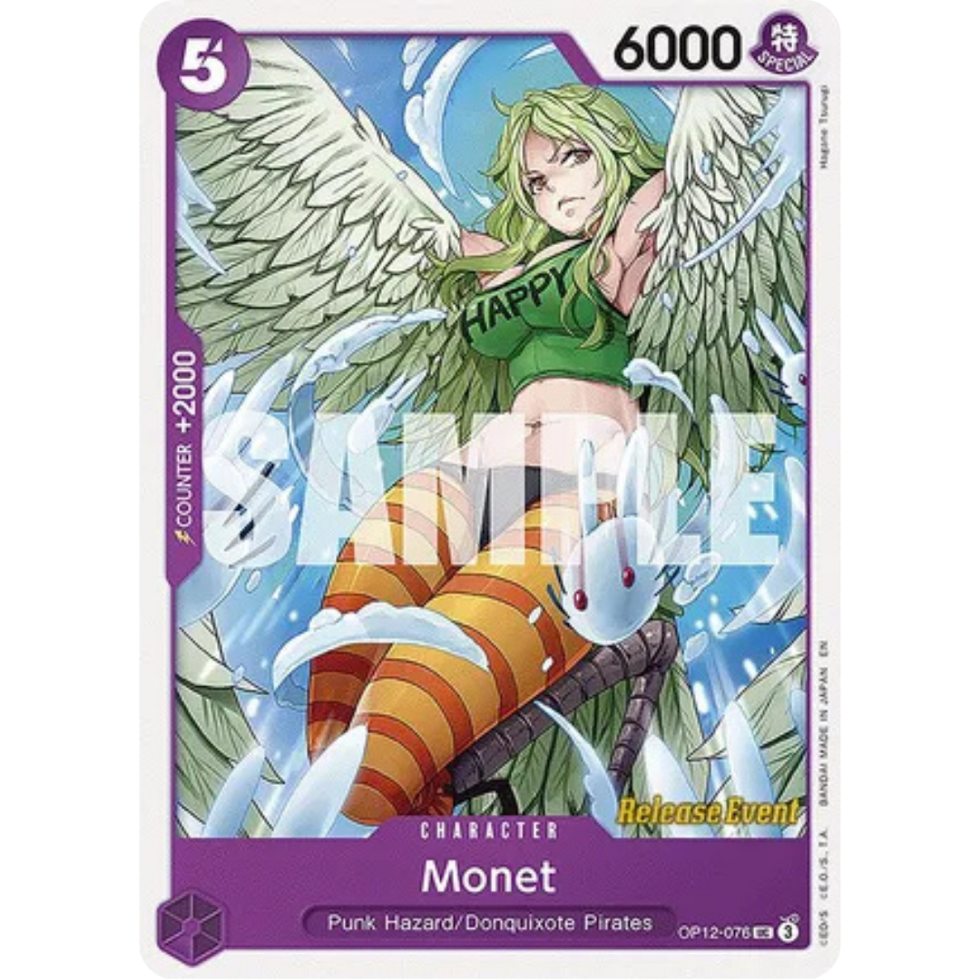 Monet (OP12-076) - Legacy of the Master Release Event Cards