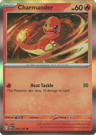 Charmander 026/197 - Holofoil Miscellaneous Cards & Products - Promo