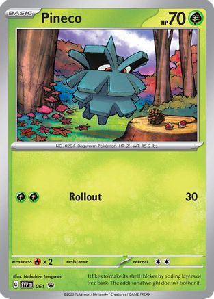 Pineco 061 - Holofoil SV Scarlet & Violet Promo Cards - Promo