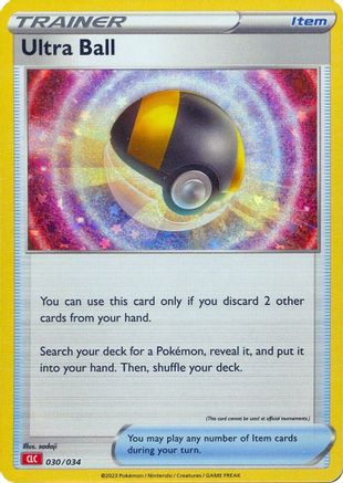Ultra Ball (CLC) 030 - Holofoil Trading Card Game Classic - Classic Collection