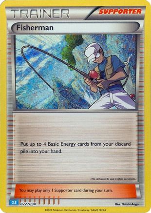 Fisherman 022 - Holofoil Trading Card Game Classic - Classic Collection