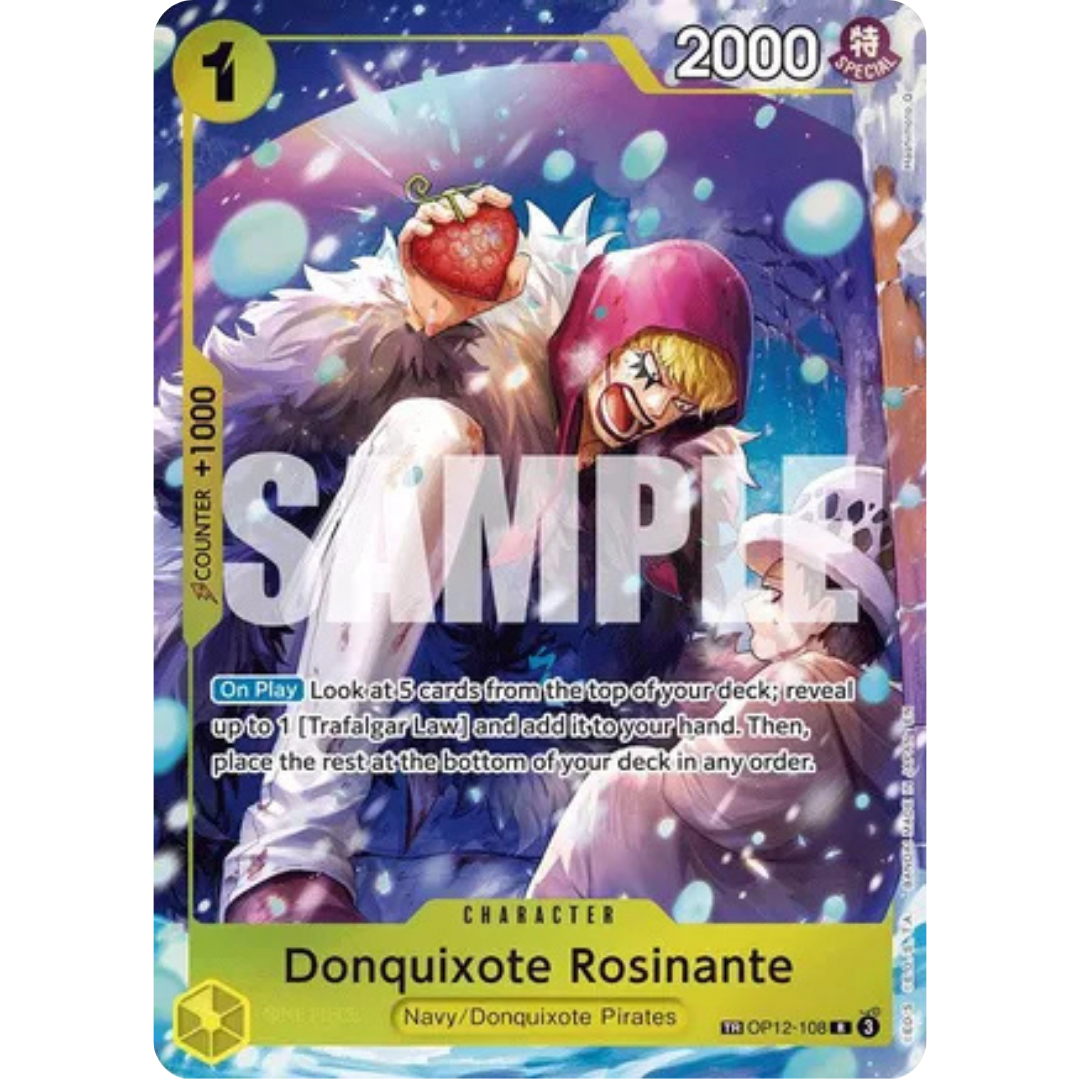 Donquixote Rosinante - OP12-108 (OP12-108) - The Azure Sea's Seven Foil
