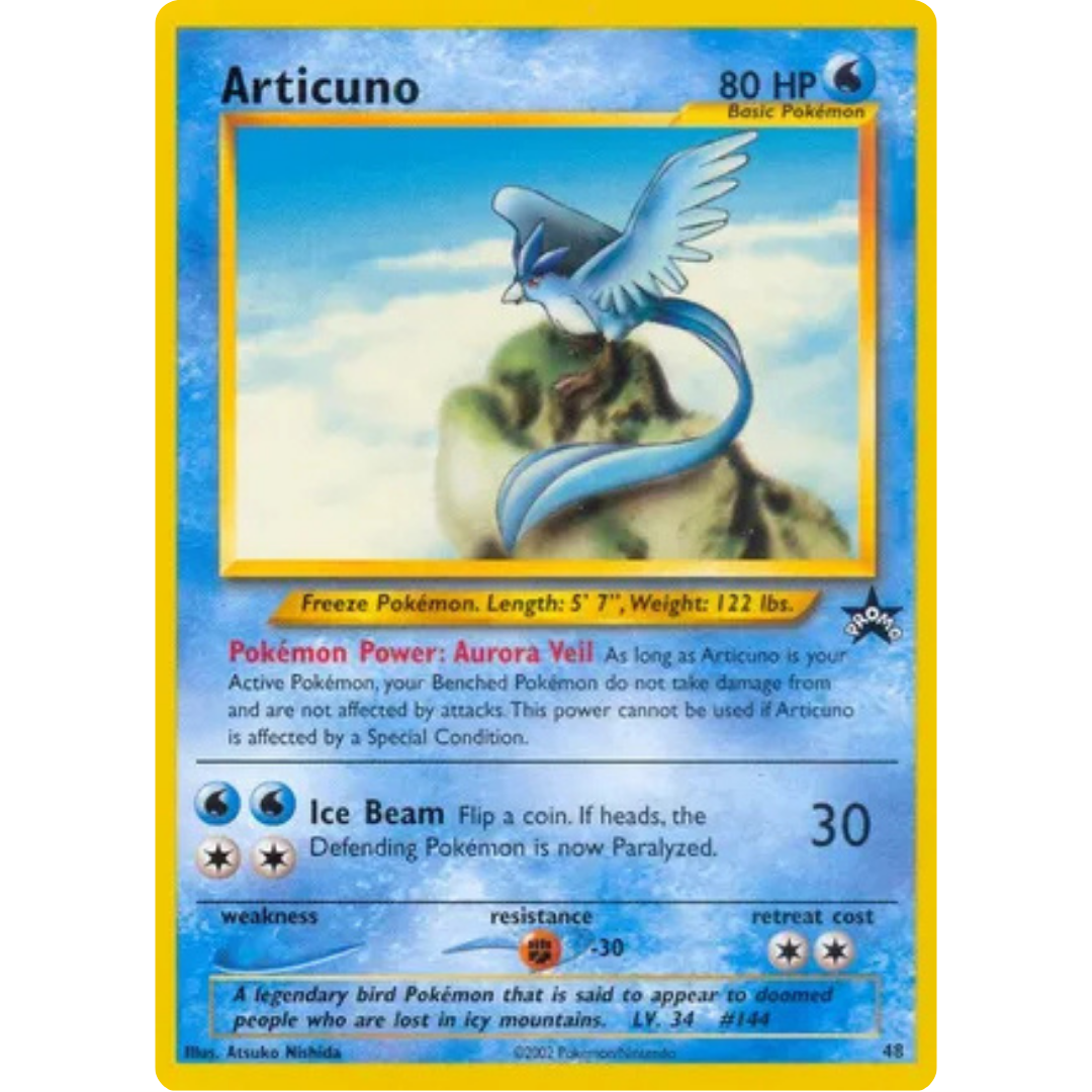 Articuno (48) 048/53 WoTC Promo - Promo