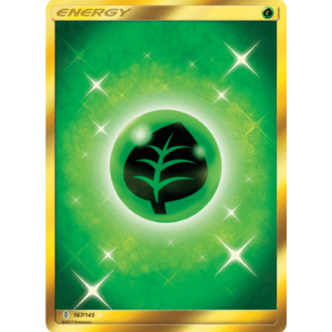 Grass Energy (Secret)/145 - Holofoil SM Guardians Rising - Secret Rare