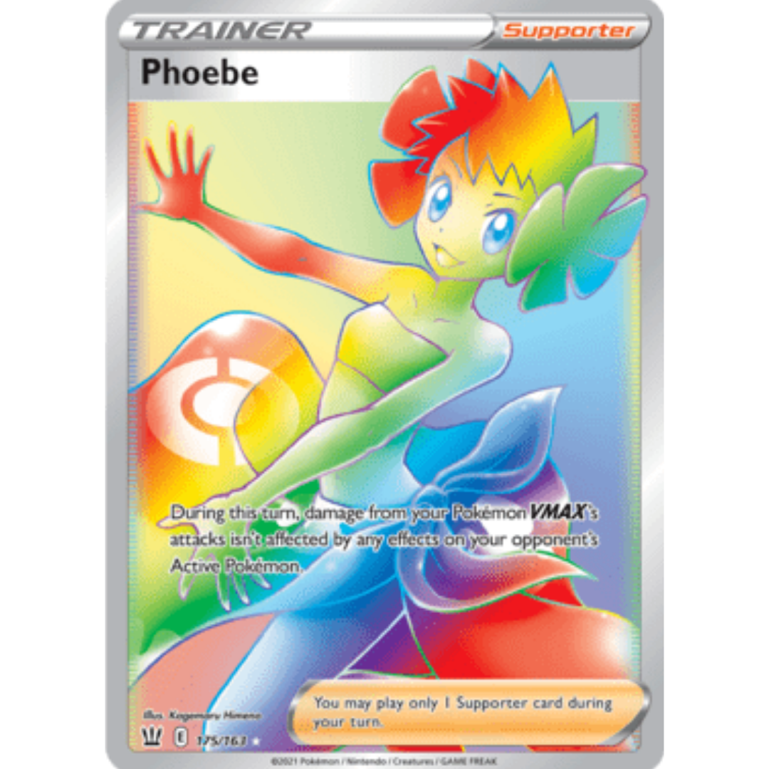 Phoebe (Secret) 175/163 - Holofoil SWSH05 Battle Styles - Secret Rare