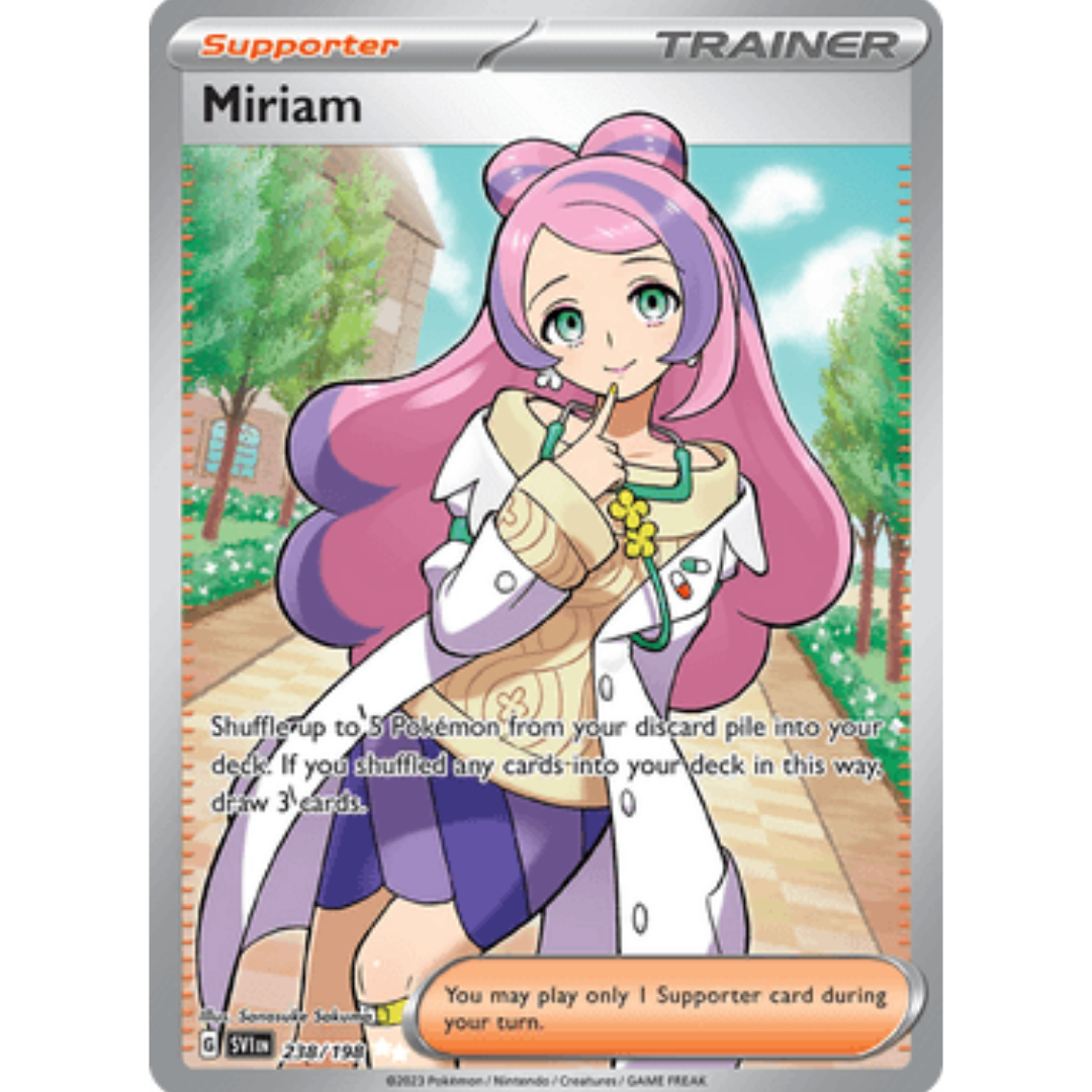 Miriam 238/198 - Holofoil SV01 Scarlet & Violet Base Set - Ultra Rare