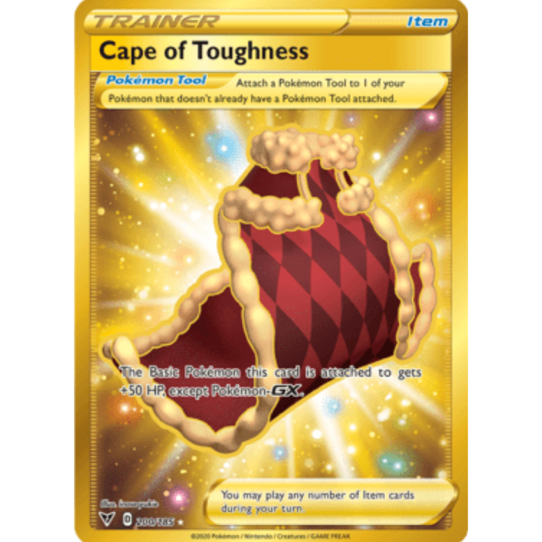 Cape of Toughness (Secret) 200 - Holofoil SWSH04 Vivid Voltage - Secret Rare