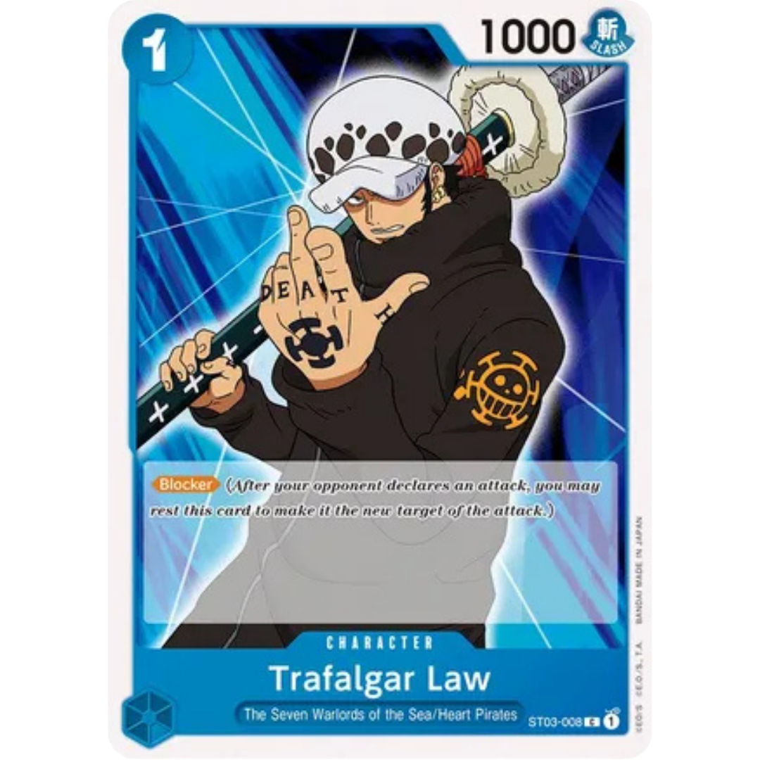 Trafalgar Law (ST03-008) (ST03-008) - Starter Deck 17: BLUE Donquixote Doflamingo