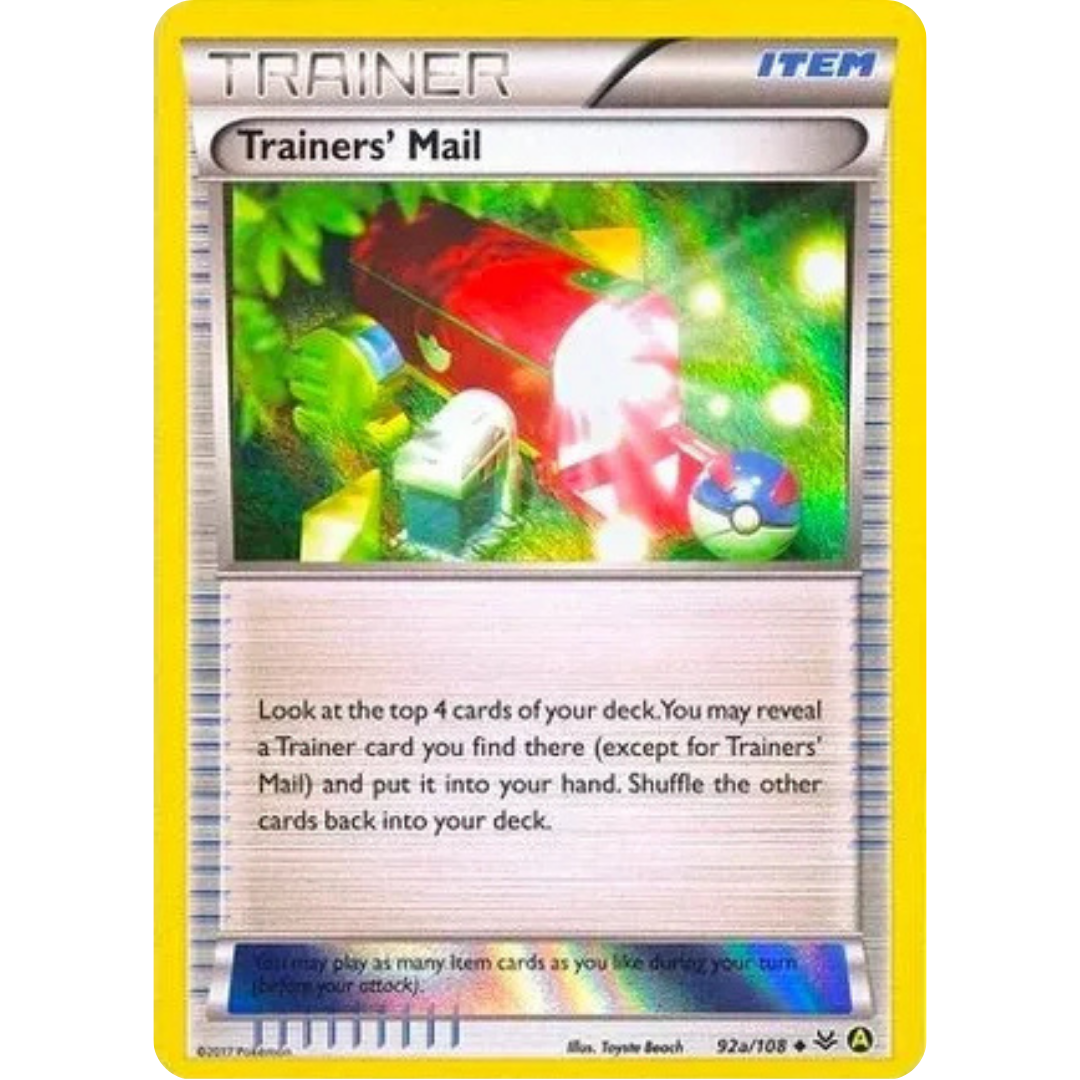 Trainers' Mail 92a/108 - Holofoil Alternate Art Promos - Promo
