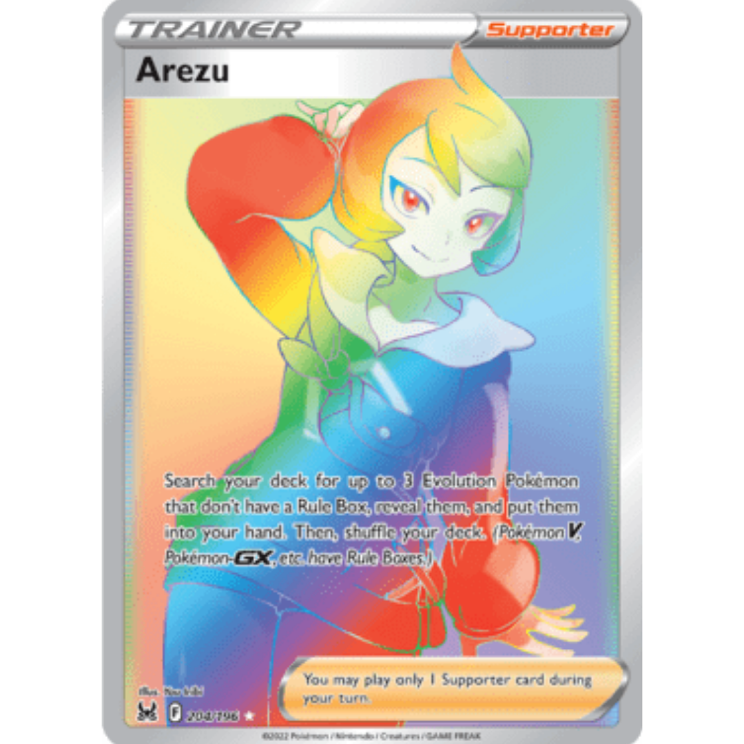 Arezu (Secret) 204 - Holofoil SWSH11 Lost Origin - Secret Rare