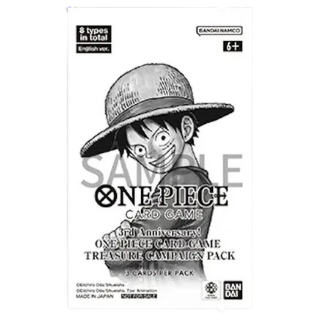 3rd Anniversary One Piece Card Game Treasure Campaign Pack