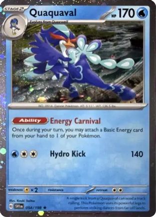 Quaquaval 054/198 - Holofoil Miscellaneous Cards & Products - Promo