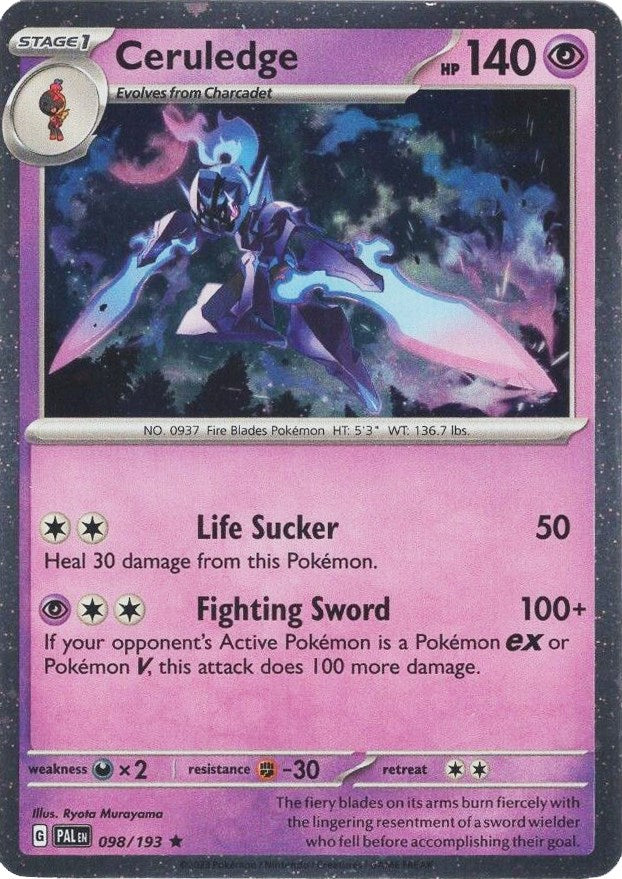 Ceruledge 098/193 - Holofoil Miscellaneous Cards & Products - Promo