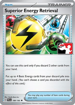 Superior Energy Retrieval 189 - Holofoil Prize Pack Series Cards - Uncommon
