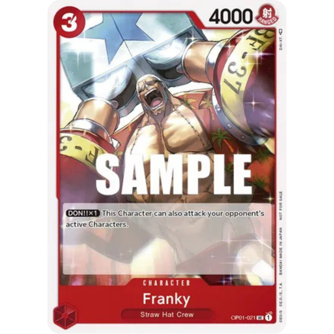 Franky (Tournament Pack Vol. 2) (OP01-021) - One Piece Promotion Cards