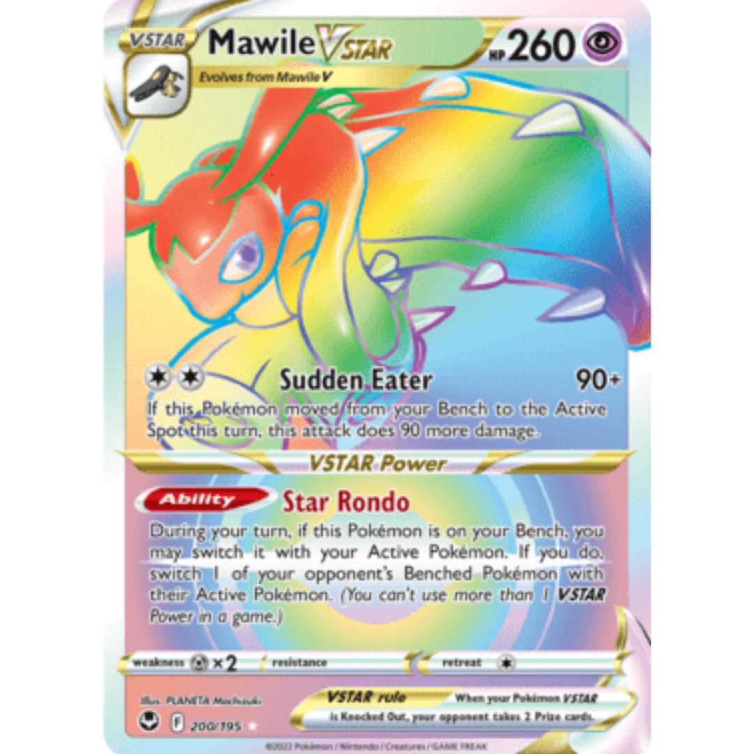 Mawile VSTAR (Secret) 200 - Holofoil SWSH12 Silver Tempest - Secret Rare