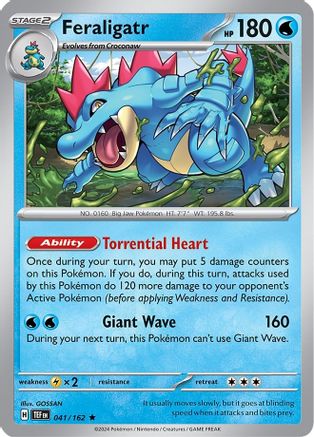 Feraligatr 041/162 Deck Exclusives - Rare