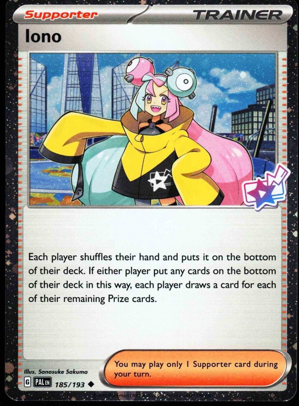 Iono 185/193 - Holofoil Miscellaneous Cards & Products - Promo