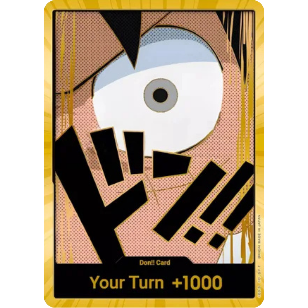 DON!! Card (Luffy) (Gold) - Premium Booster -The Best- Foil