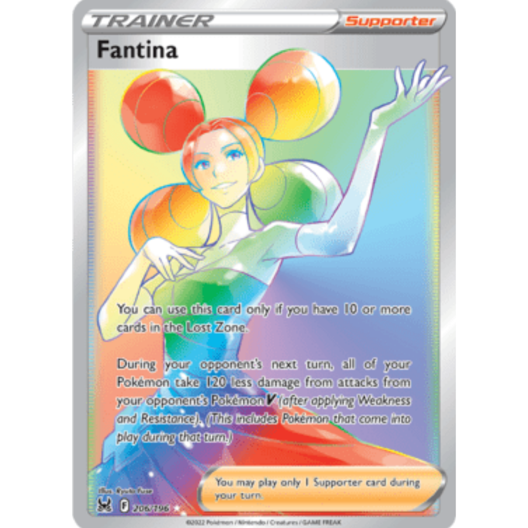 Fantina (Secret) 206 - Holofoil SWSH11 Lost Origin - Secret Rare