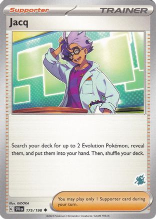 Jacq - Darkrai Deck 175 Battle Academy 2024 - Uncommon