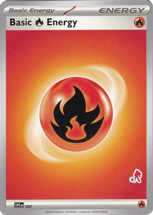 Basic Fire Energy - Armarouge 8 Battle Academy 2024 - Unconfirmed