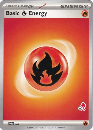 Basic Fire Energy - Armarouge 35 Battle Academy 2024 - Unconfirmed