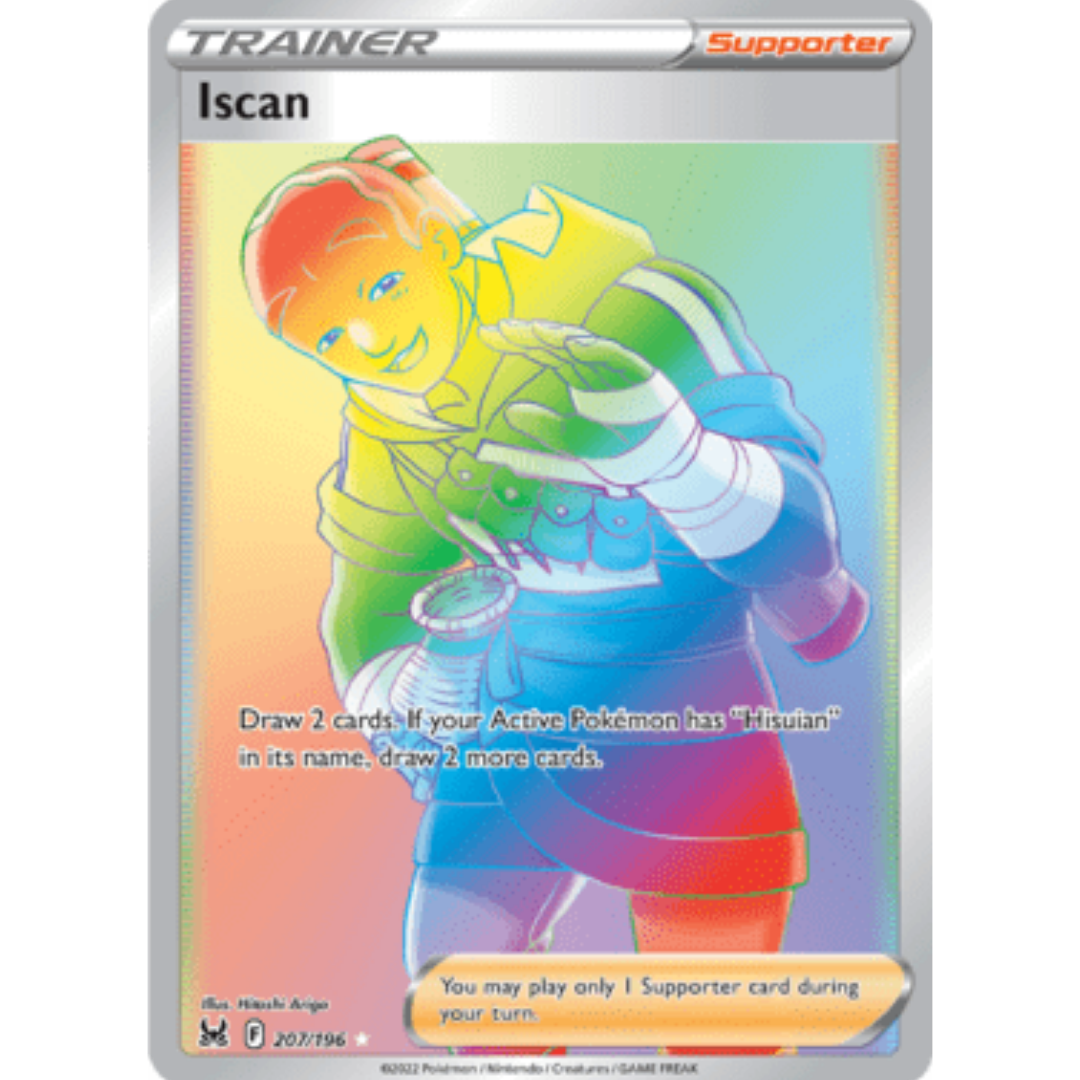 Iscan (Secret) 207 - Holofoil SWSH11 Lost Origin - Secret Rare