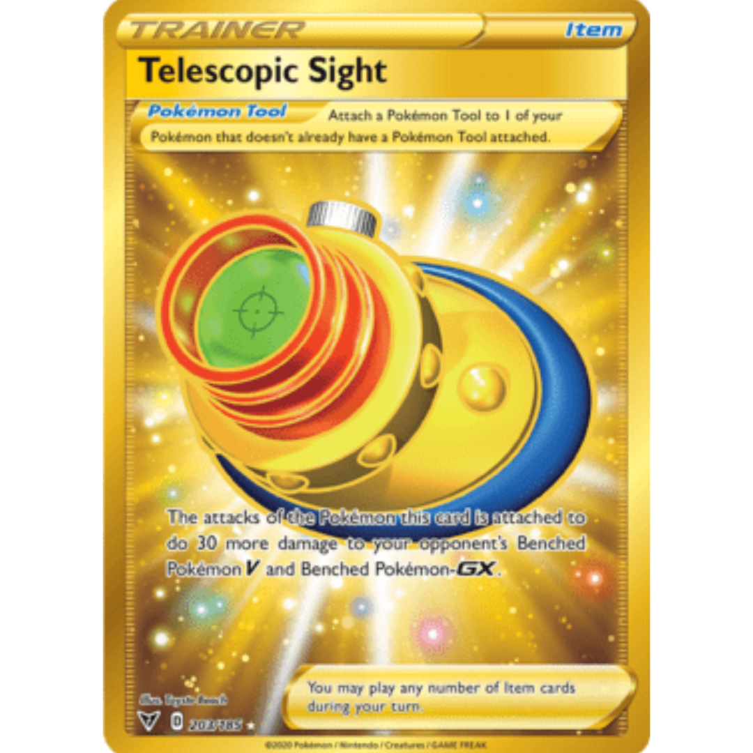 Telescopic Sight (Secret) 203 - Holofoil SWSH04 Vivid Voltage - Secret Rare