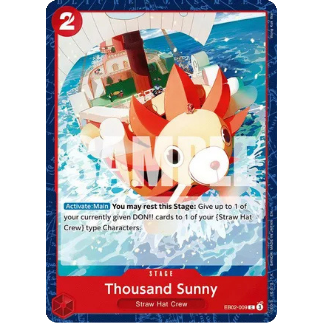 Thousand Sunny (EB02-009) - Extra Booster: Anime 25th Collection