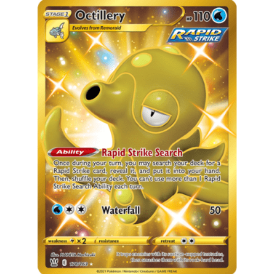 Octillery (Secret) 178 - Holofoil SWSH05 Battle Styles - Secret Rare