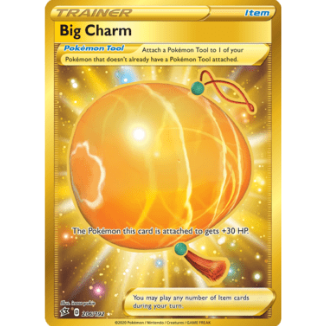 Big Charm (Secret) 206/192 - Holofoil SWSH02 Rebel Clash - Secret Rare